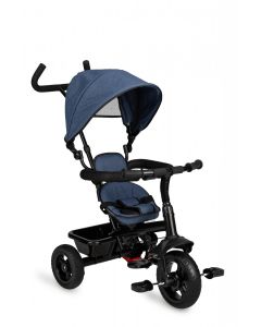 Tricicleta MoMi, MILA 5 in 1, Navy Blue