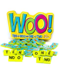 Joc educativ cu litere si numere Woo - Fat Brain Toys