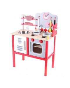 Bucatarie din lemn pentru copii 4201 Ecotoys