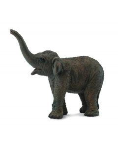 Figurina pui de Elefant asiatic S Collecta