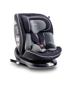 BabyGo - Scaun auto Nova2, Black, 40 -150 cm, certificat R129