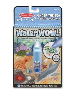 Carnet de colorat cu Apa magica Oceanul