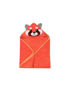 Prosop de baie cu gluga, Zoocchini, 76x76cm, Red Panda