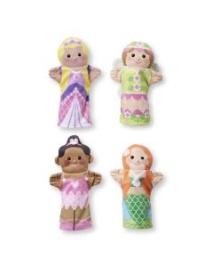 Set 4 papusi de mana Printese Melissa and Doug