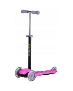 Trotineta Ecotoys cu LED 1503 - Roz