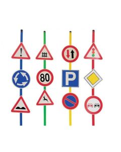 Set 12 semne de circulatie B