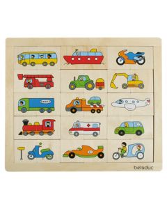 Puzzle Amesteca si potriveste Transport