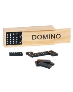 Domino mini in cutie de lemn