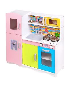 Bucatarie Colorata Ecotoys TK038 + set accesorii 