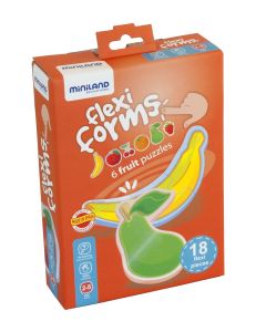 Set 6 puzzle Fructe - Miniland