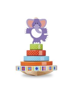 Piramida de stivuit Elefantel Melissa & Doug