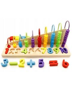 Set educational din lemn ECOTOYS MB059