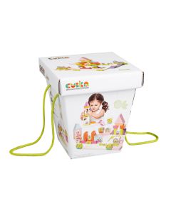 Jucarie Din Lemn, Cubika - Kit De Constructie Pentru Fetite