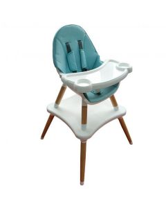 Scaun de masa 2 in 1 Ecotoys B0017-6B - Albastru