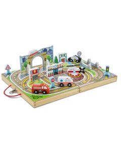 Set de joaca portabil Orasul - Melissa & Doug