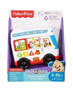 Autobuzul cu lumini si sunete Laugh&Learn - Fisher Price