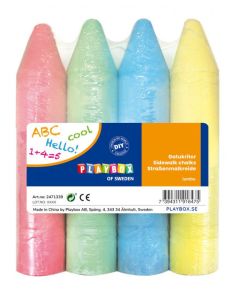 Set creta colorata Jumbo pentru asfalt