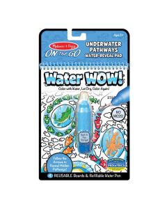 Carnet de colorat apa magica Labirint subacvatic