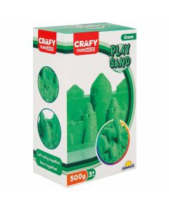 Nisip kinetic Fun Sand 500 gr culoare Verde