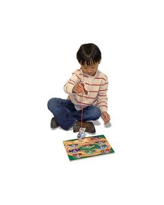 Puzzle lemn magnetic Remorcherul Melissa and Doug