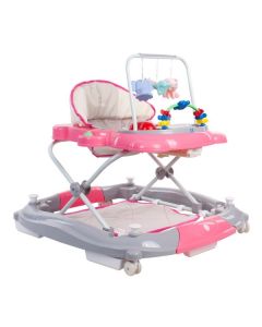 Premergator Sun Baby Pisicuta 021 cu functie de balansoar - Pink Grey 