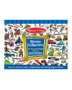 Colectia de abtibilduri Melissa and Doug Albastru