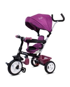 Tricicleta cu sezut reversibil Sun Baby 017 Fresh 360 - Burgundy