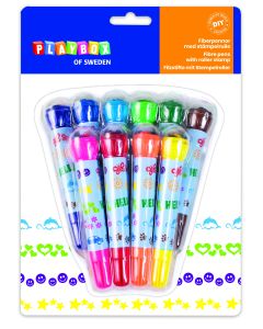 Set 10 carioci cu stampile rotative