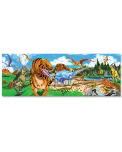 Melissa&Doug - Puzzle de podea Taramul Dinozaurilor 48 pcs