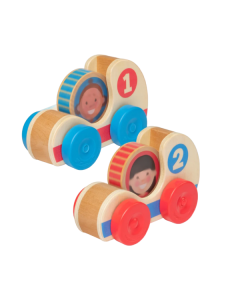 Set de doua masinute din lemn colectia GO TOTs