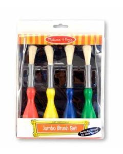 Set 4 pensule jumbo cu maner special Melissa and Doug