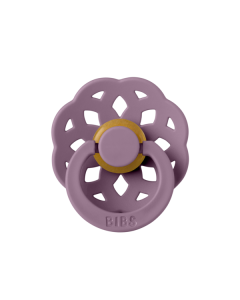 BIBS - Suzeta Boheme Latex, tetina rotunda, 6 luni +-Mauve