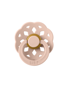 BIBS - Suzeta Boheme Latex, tetina rotunda, 6 luni +-Blush