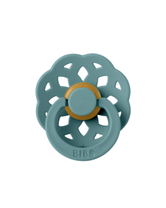 BIBS - Suzeta Boheme Latex, tetina rotunda, 6 luni +-Island Sea