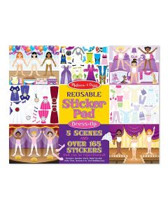 Colectia de abtibilduri reutilizabile Parada de moda Melissa and Doug