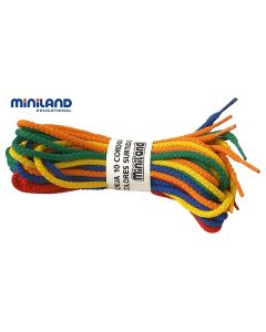 Set sireturi colorate Miniland 10 buc
