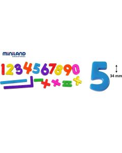 Numere magnetice Miniland 162 buc