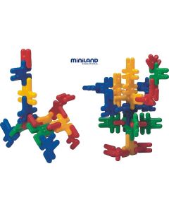 Iepurasi de construit Kim Buni Miniland 74 buc