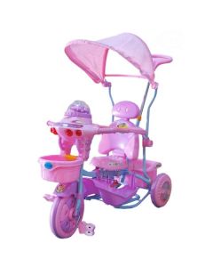 Tricicleta EURObaby 2890AC - Roz