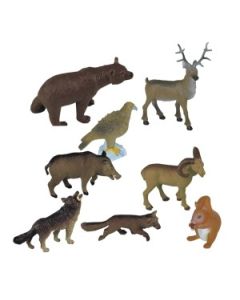 Animale din padure Miniland 8 figurine 