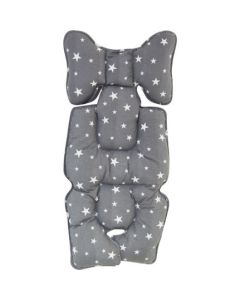 Protectie textila carucior/Scaun auto Grey Stars SeviBebe