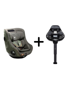 Set scaun auto rotativ i-Size i-Harbour Signature Pine, 40-105 cm + Baza i-Size i-Base Encore, testat ADAC si certificat R129