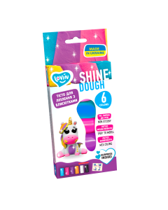 Set plastilina Lovin 6pcs*15gr- Shine