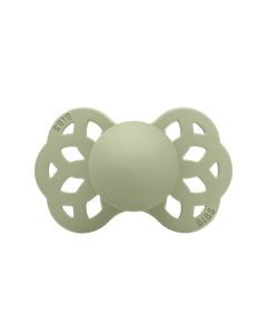 BIBS - Suzeta Infinity Silicon, tetina simetrica, 6 luni +-Sage