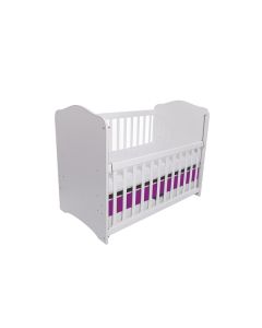 Patut VESSANTI Como culisant cu sertar - Alb cu Violet