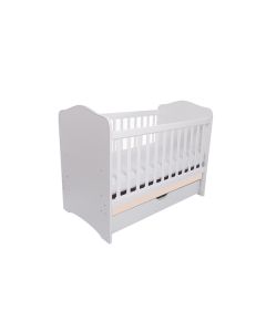 Patut VESSANTI Como cu sertar - Alb cu Bej