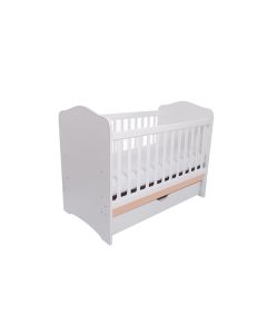 Patut VESSANTI Como cu sertar - Alb cu Cappucino
