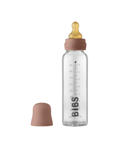 BIBS - Set complet biberon din sticla anticolici, 225 ml, Woodchuck