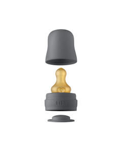 BIBS - Kit pentru set complet biberon din sticla anticolici, Iron