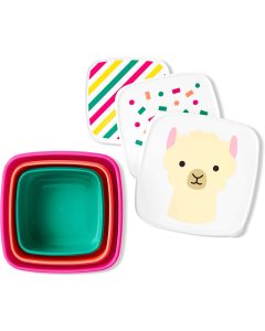 Skip Hop Set 3 cutii pentru pranz Zoo - Lama